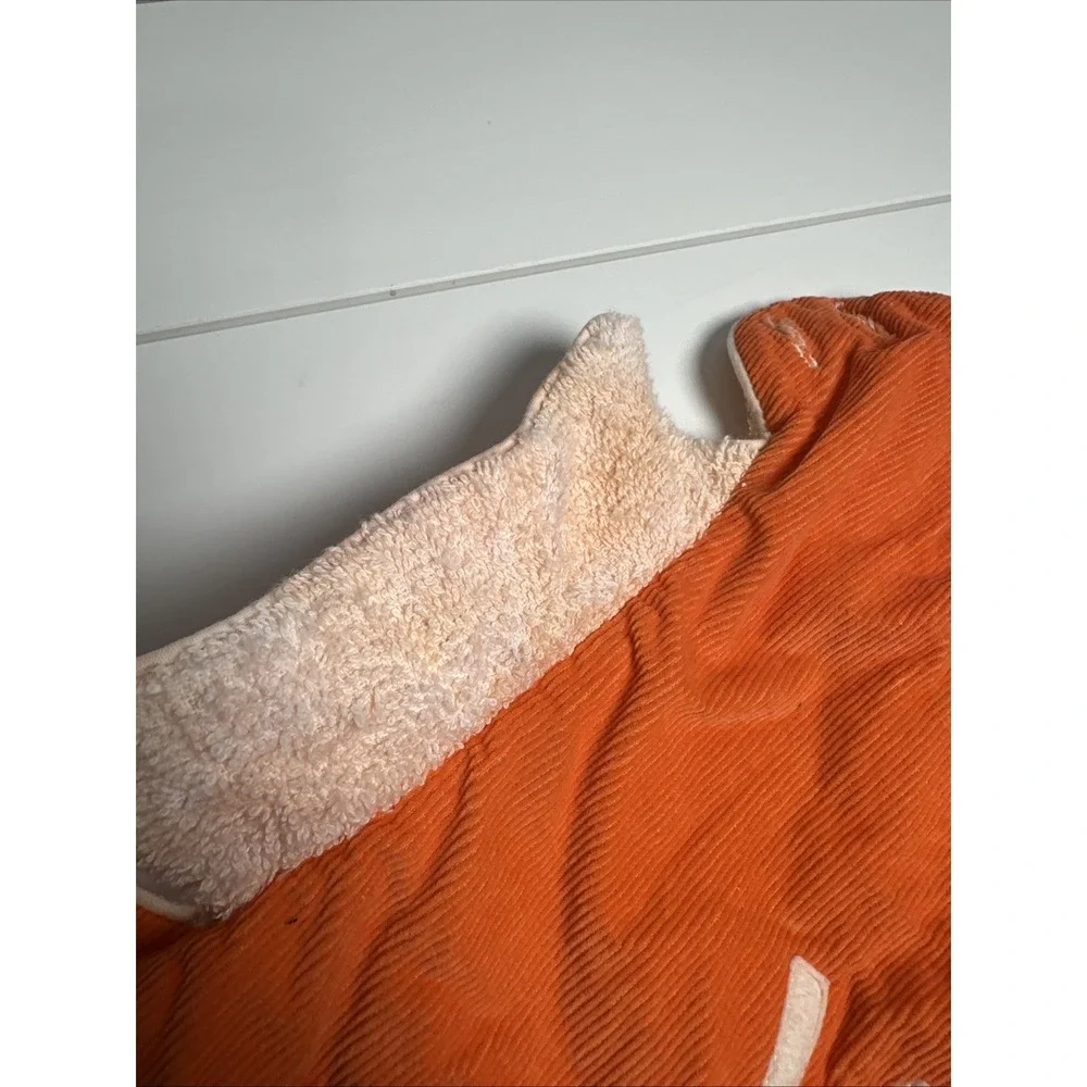 Vintage Dog Outfit Sweater‎ Tennessee Vols Orange 50s 60s Corduroy Small